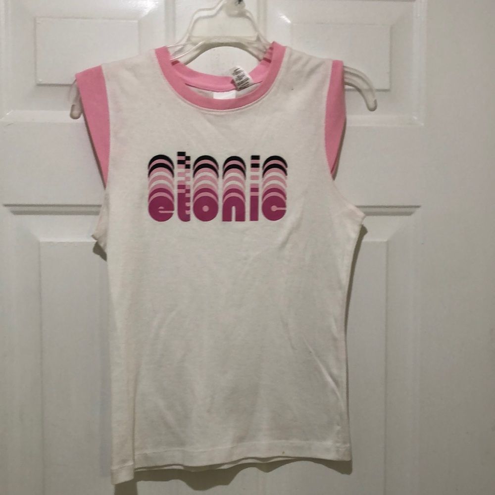 NWT Etonic Ladies Large SS workout top